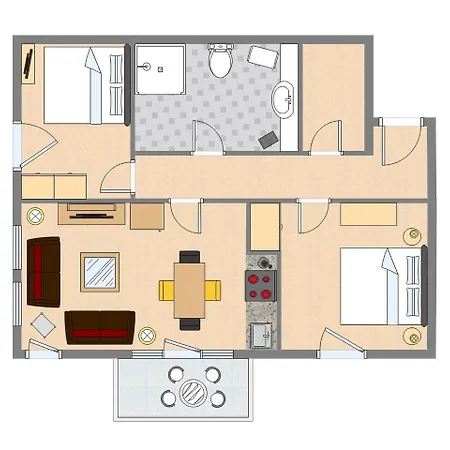 Casa Nova, 16 شقة *